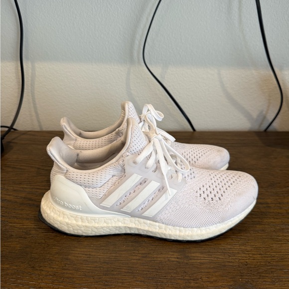 Adidas White Ultraboost Sneakers - Picture 1 of 4